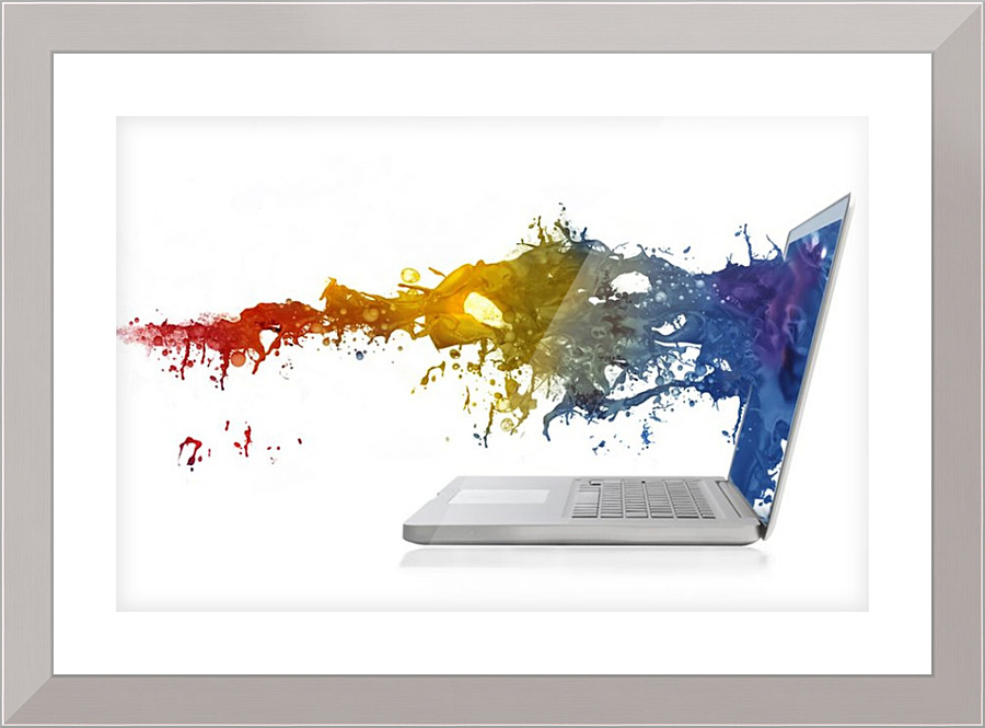 1458 Picture Frame print
