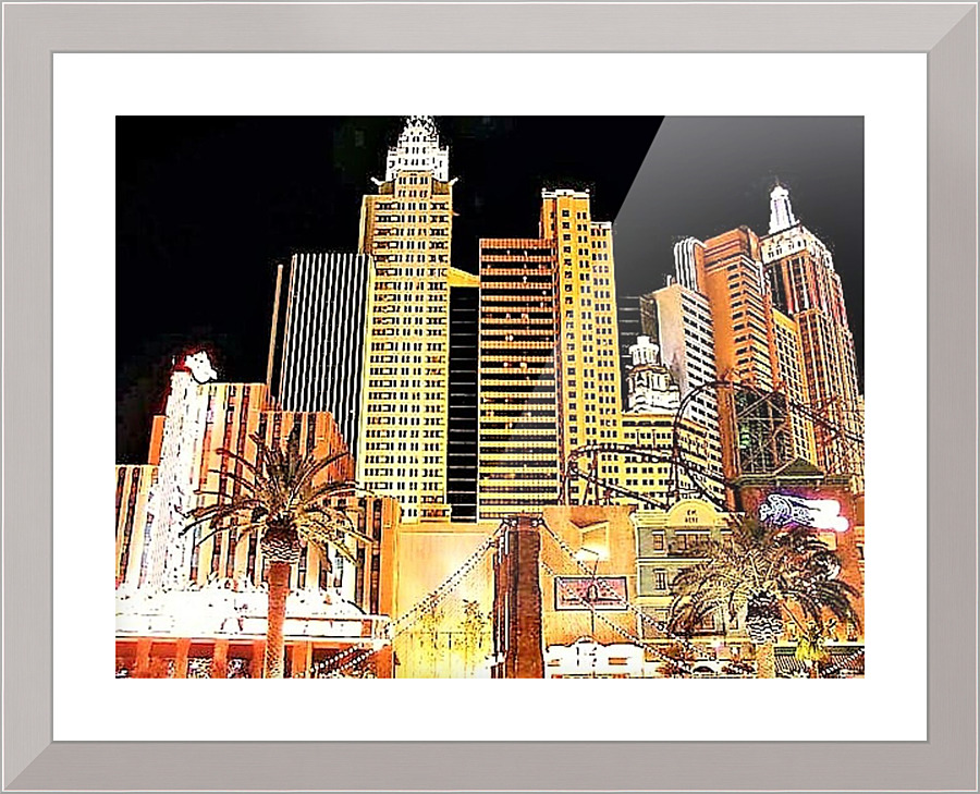 1593 Picture Frame print