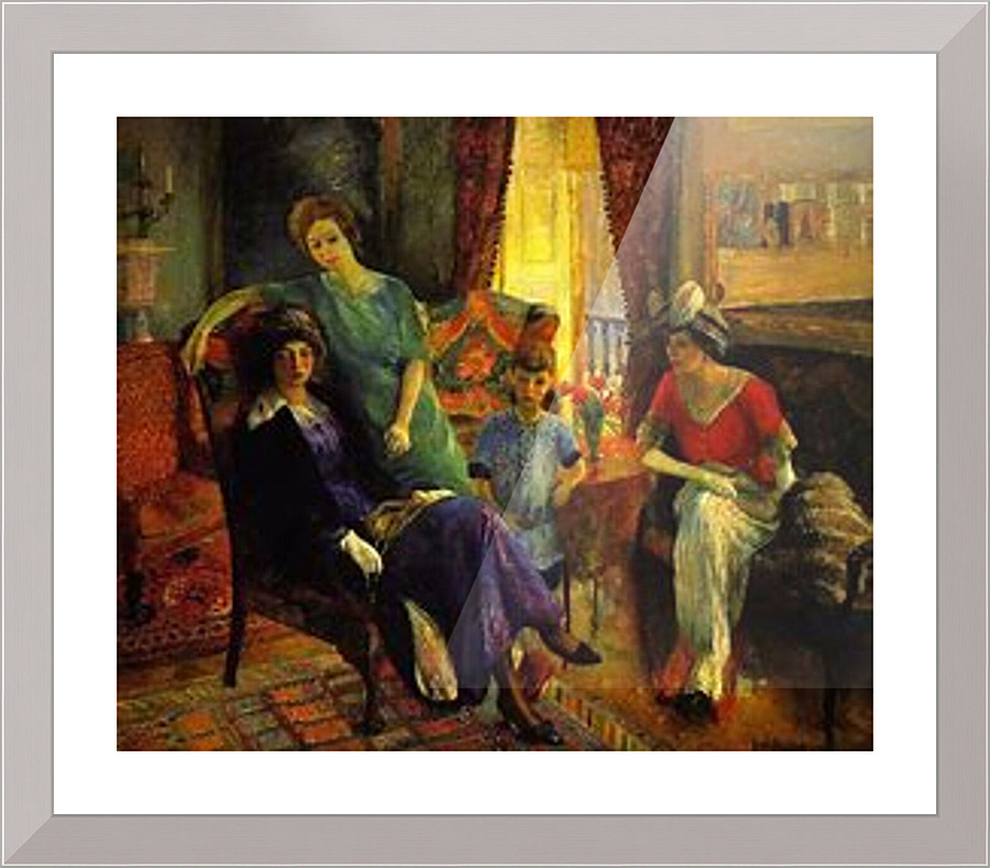 1652 Picture Frame print