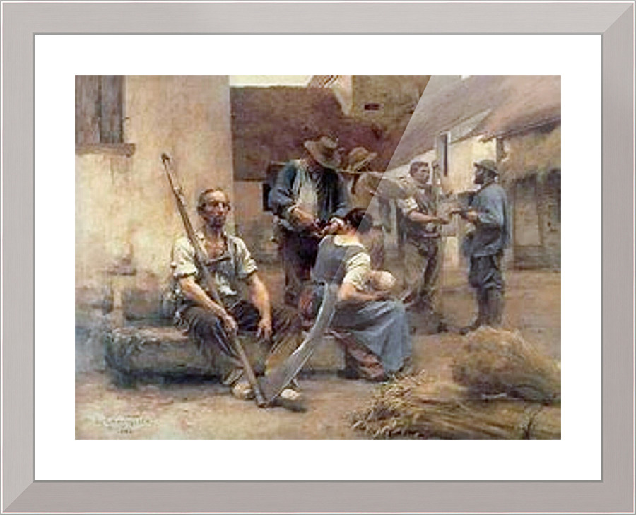 1660 Picture Frame print
