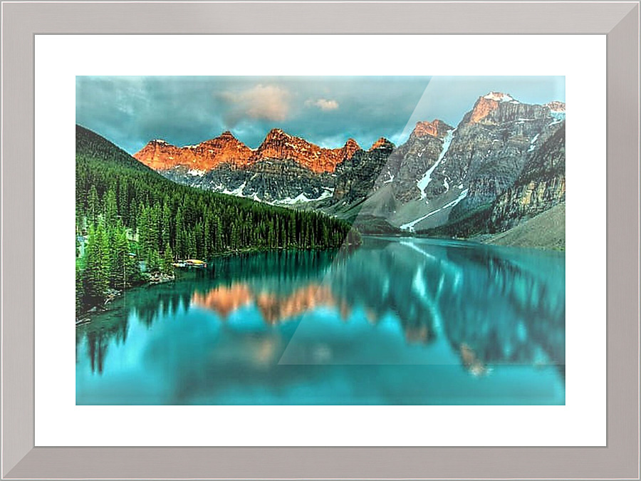 1843 Picture Frame print