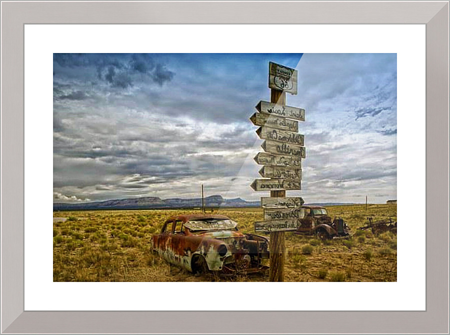 1962 Picture Frame print