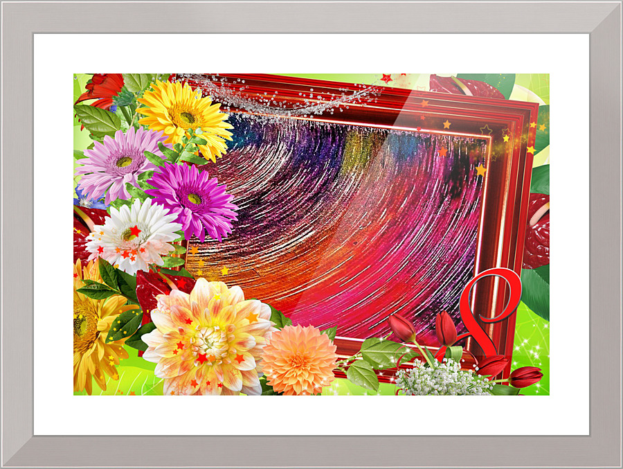 2572 Picture Frame print