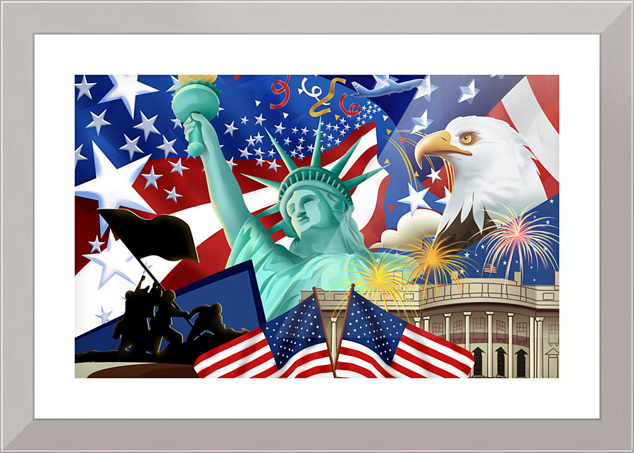 3001 Picture Frame print
