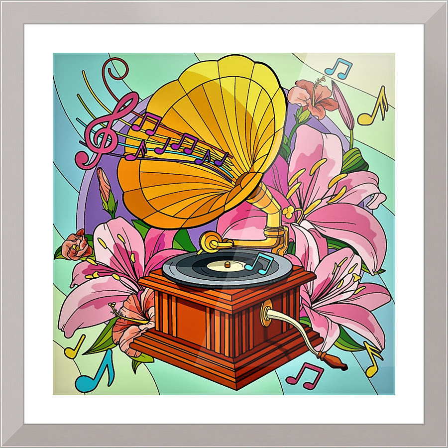3284 Picture Frame print