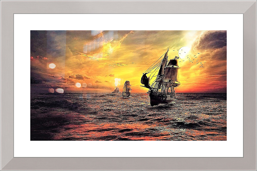 4124 Picture Frame print