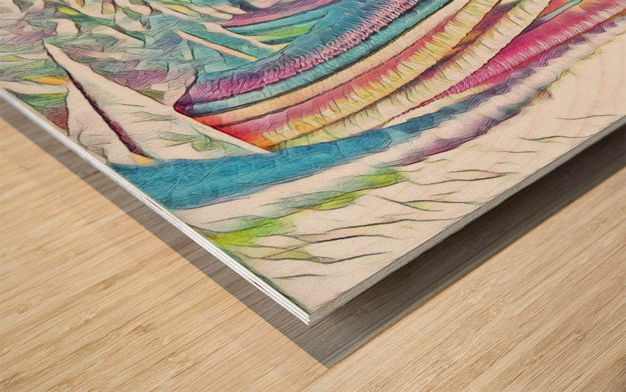 1256 Wood print
