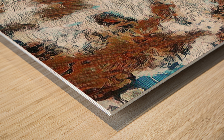 1260 Wood print