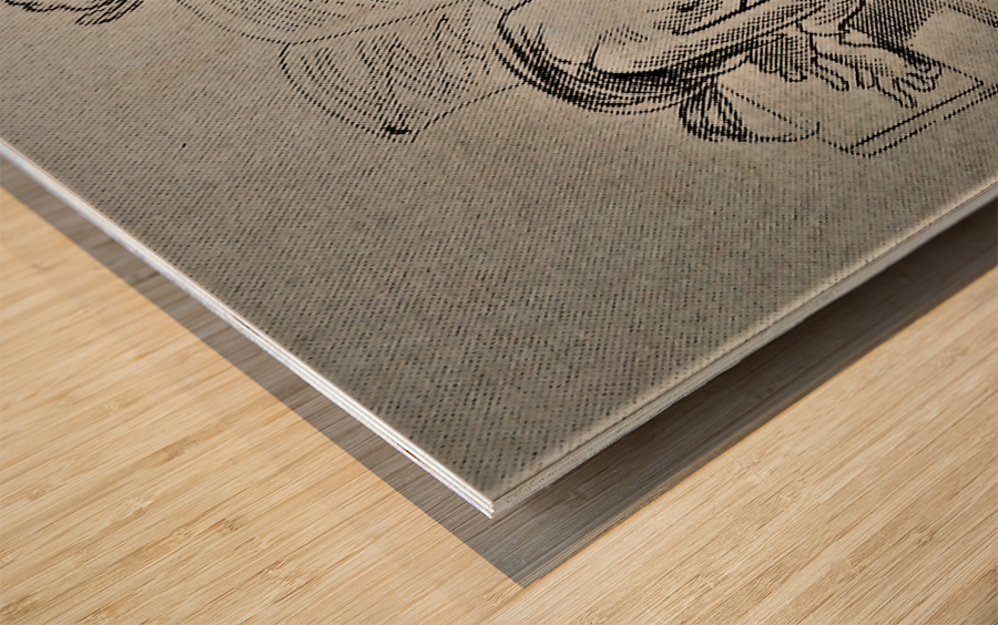 1261 Wood print