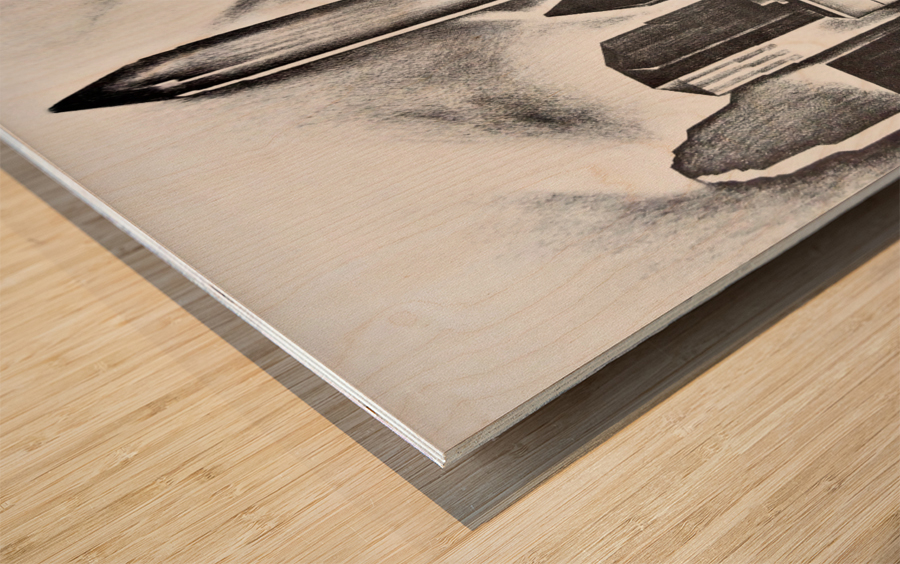 1265 Wood print