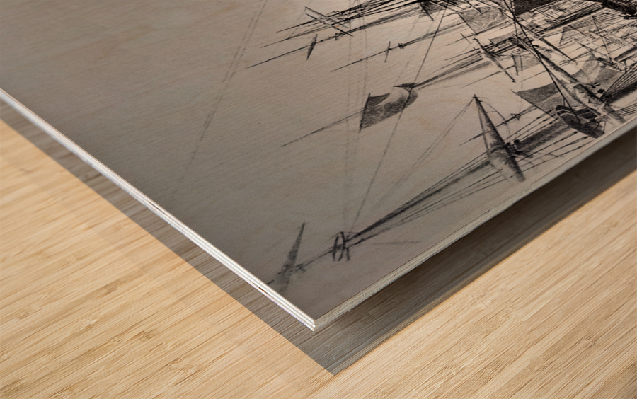 1266 Wood print