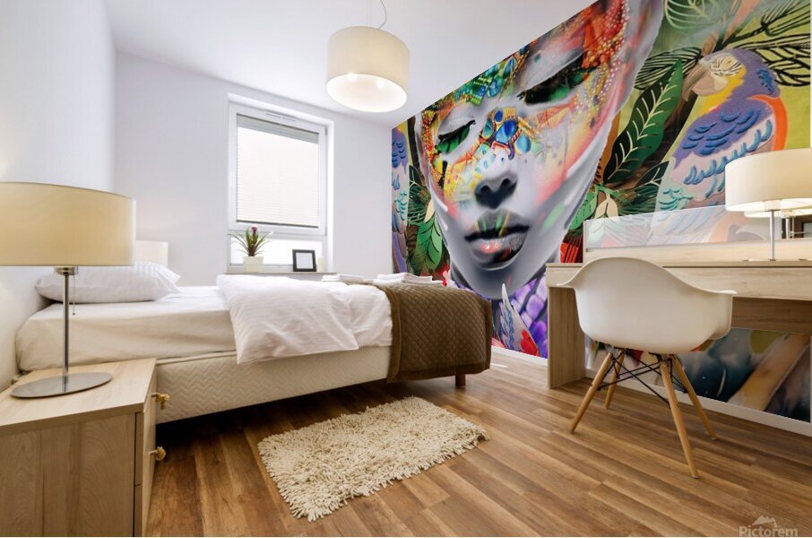 Nirvana Mural print