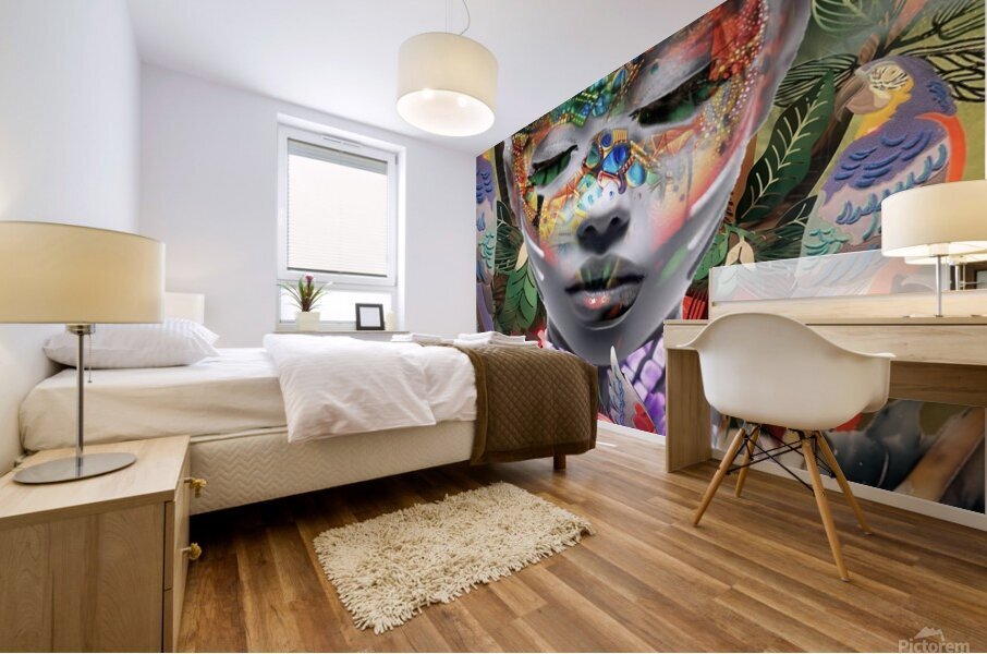 Nirvana Mural print