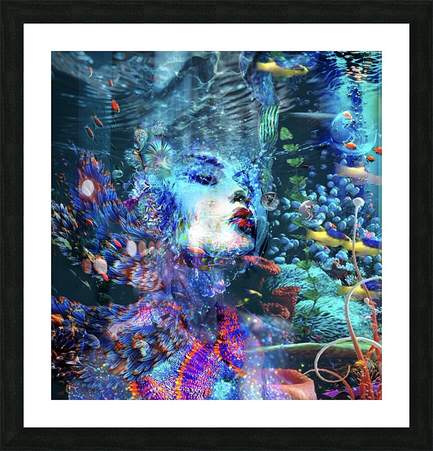 Aquarielle Picture Frame print