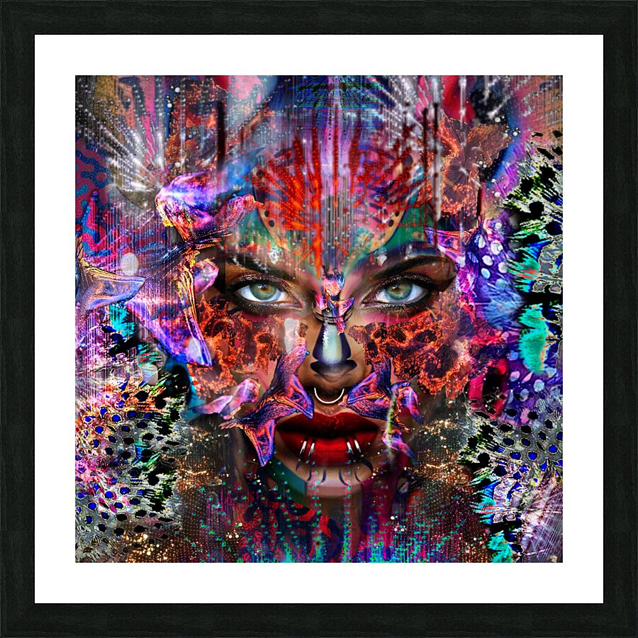 Aurorae Picture Frame print