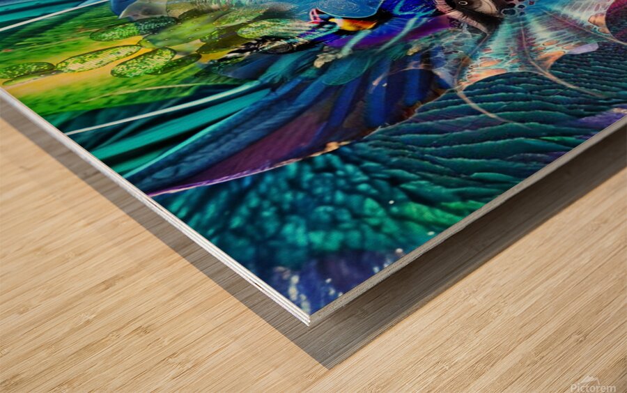 Aquelia Wood print