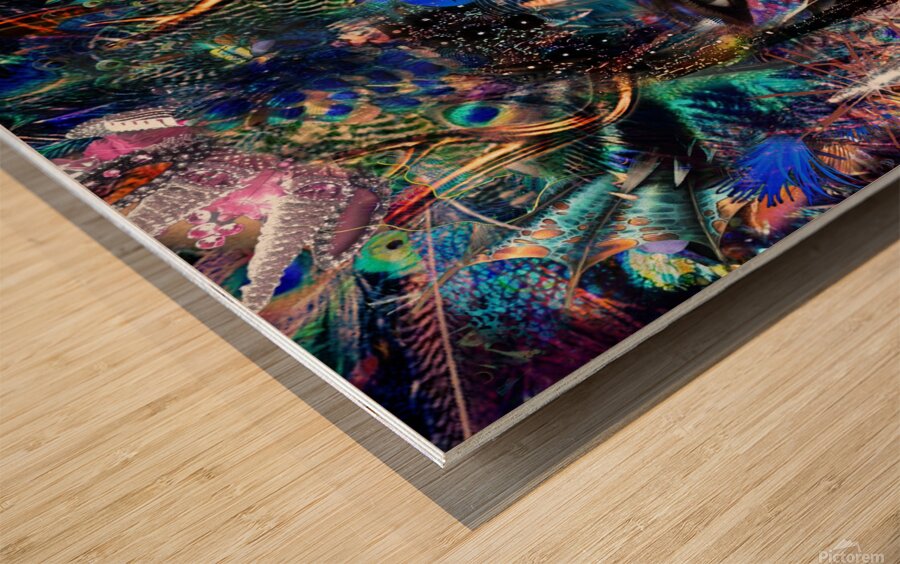 Astra the Weaver of Fates Wood print