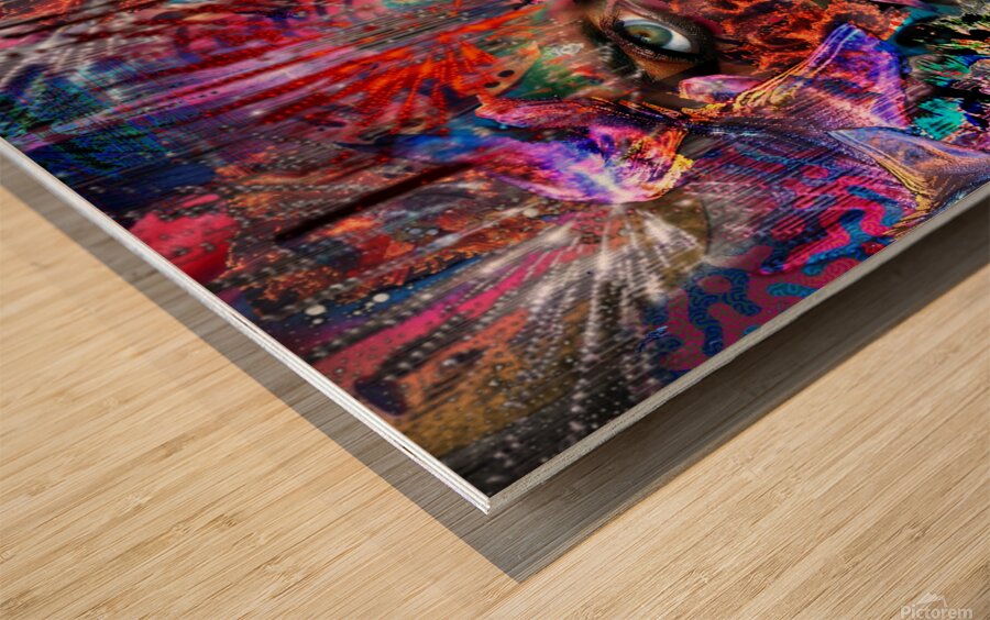 Aurorae Wood print