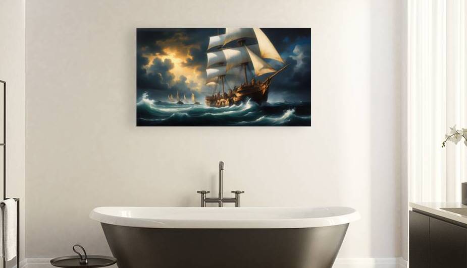 Into the Tempest: A Voyage Through Stormy Seas by osboii ssousi