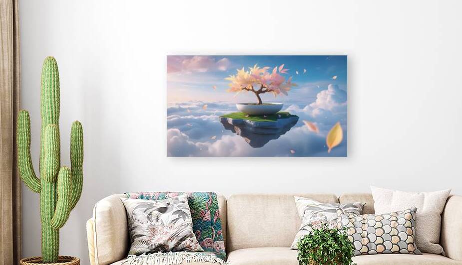 Float into a surreal dreamscape where gravity fades and wonder begins. by osboii ssousi