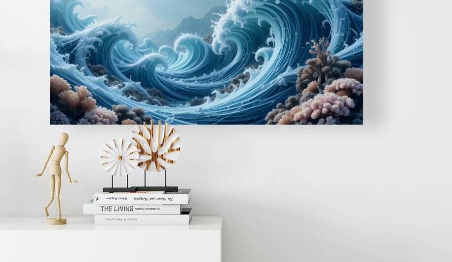 Ocean Harmony: Geometric Elegance of Nature by osboii ssousi