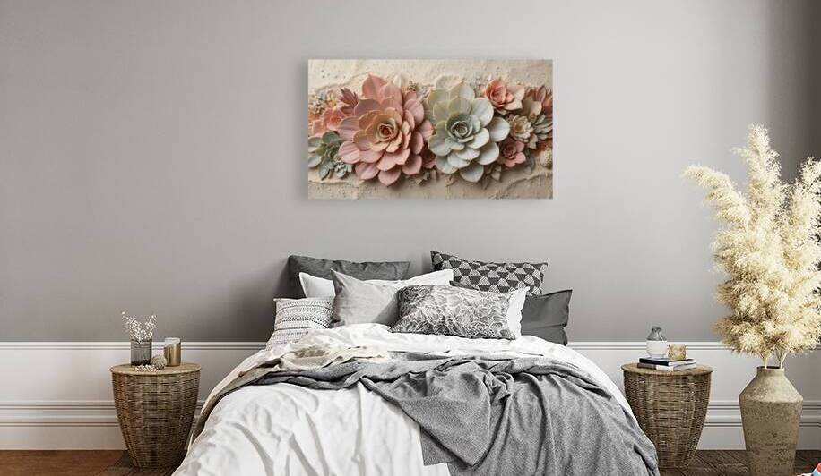 Desert Bloom: Succulent Serenity by osboii ssousi