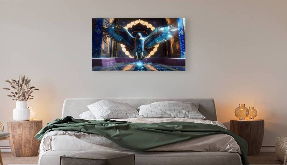 Stellar Falcon of the Fractal Gate by osboii ssousi
