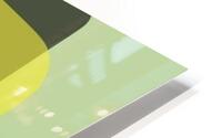 Organic Colored Shaps HD Metal print