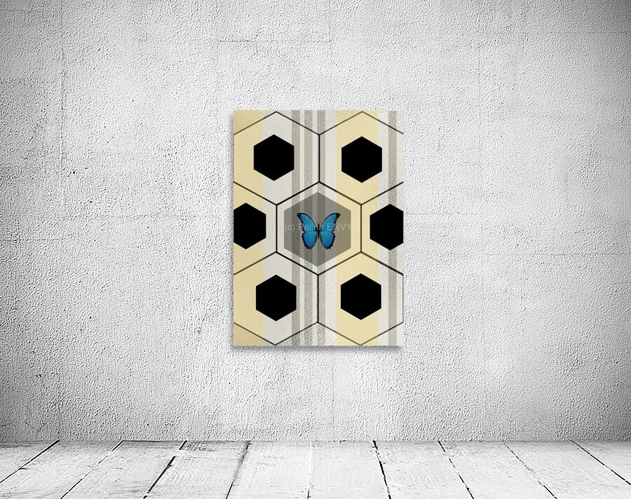 Butterfly In A Bees Trap  Wall Preview