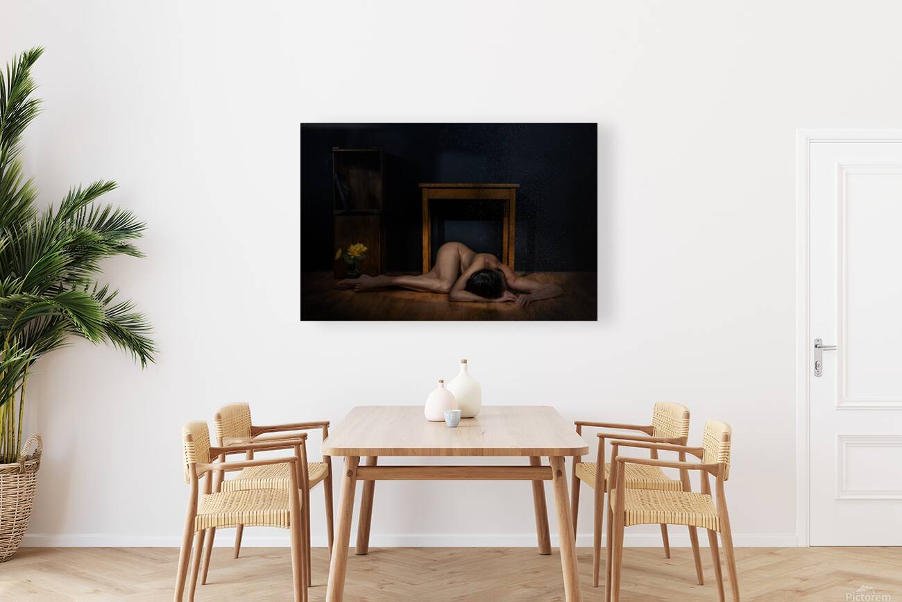 La table et la fleur Reproduction