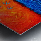 La Paz en tiempos de crisis Metal print