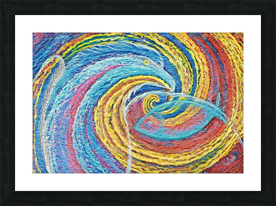 Expresion de Fe 2 Picture Frame print