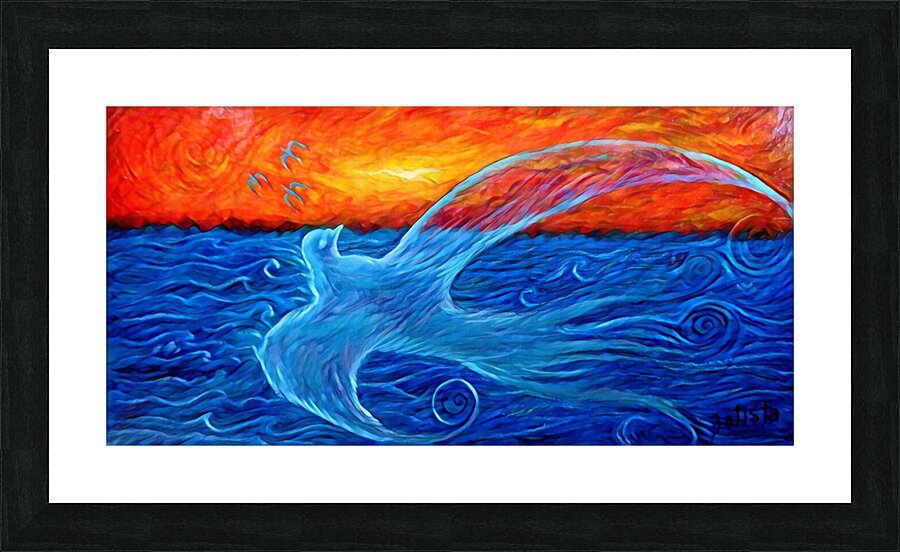 La Paz en tiempos de crisis Picture Frame print