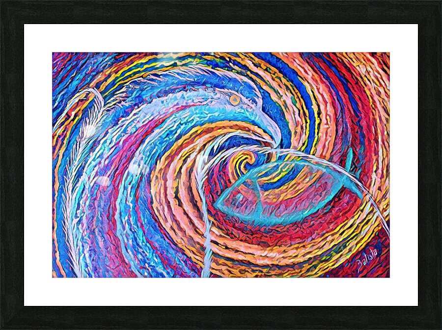 Expresion de Fe 3 Picture Frame print