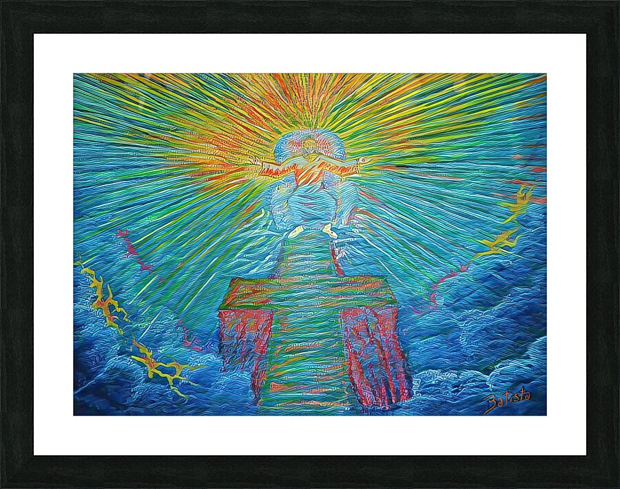 Confianza Picture Frame print