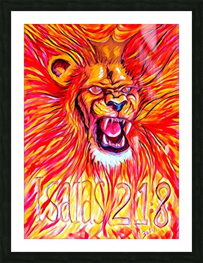 Ruge Leon 2 Picture Frame print