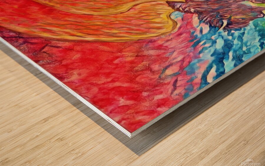 Nuevas Fuerzas 1 Wood print