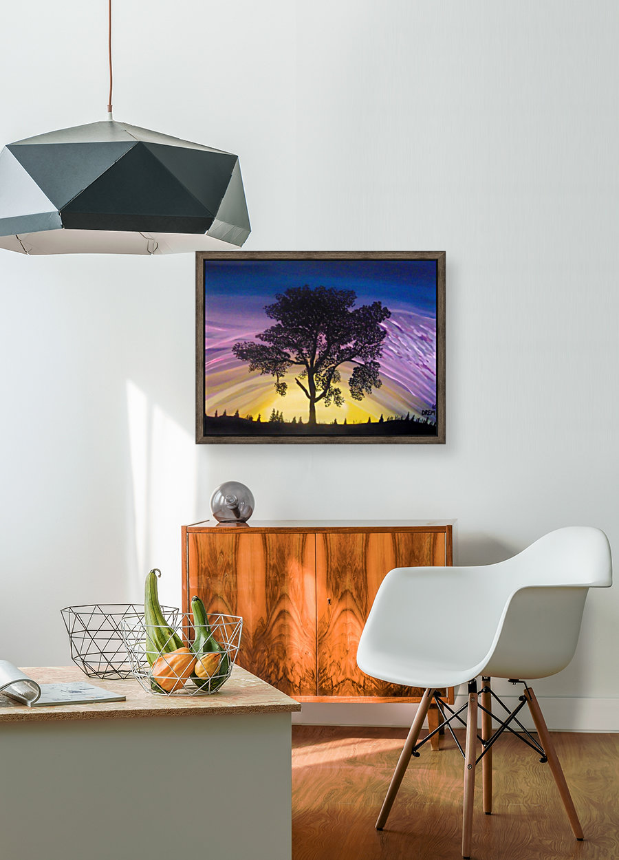 African Sunset Reproduction