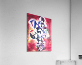 scan1 redbluecolourssquare  Acrylic Print