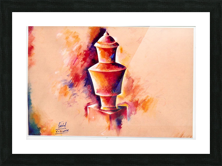 sx10 abstractcolourpot  Picture Frame print