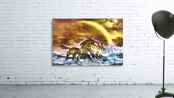 3 Horses  Wall Preview