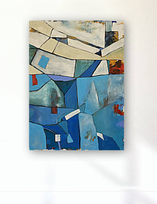 Find Me In The Blue by Maki Schwartz