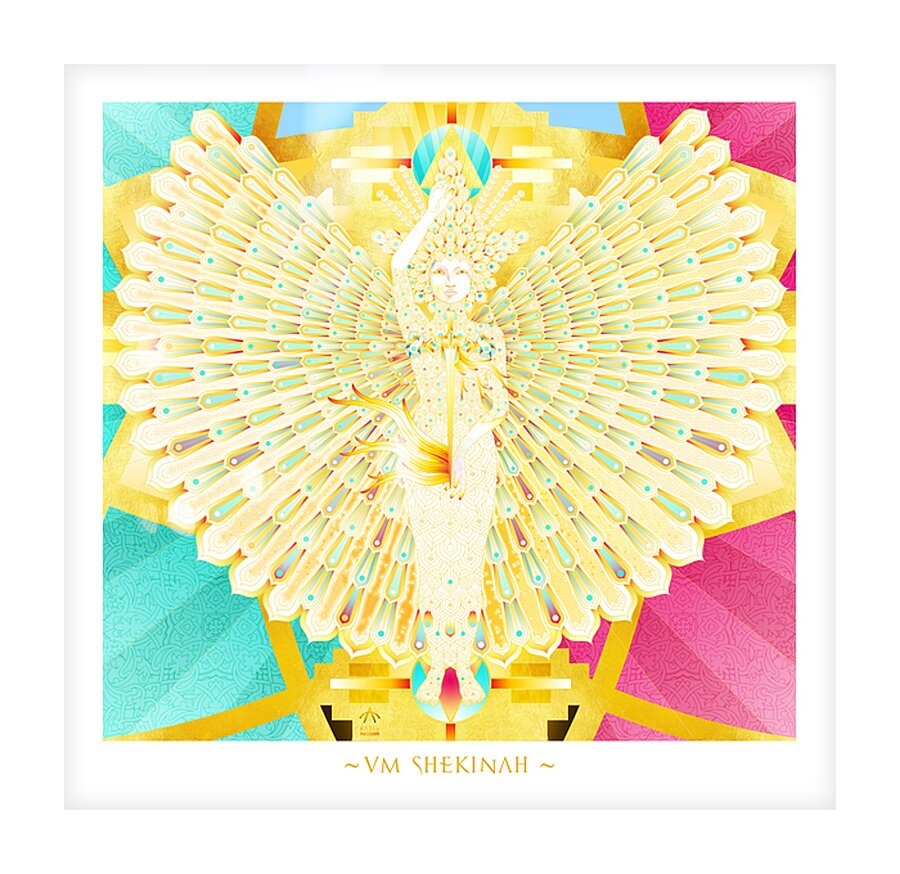 SHEKINAH Picture Frame print