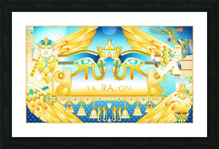 FARAON Picture Frame print