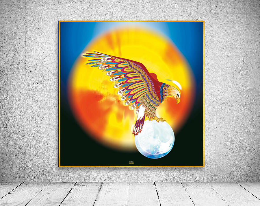 GOLDEN EAGLE DARK Wall Preview