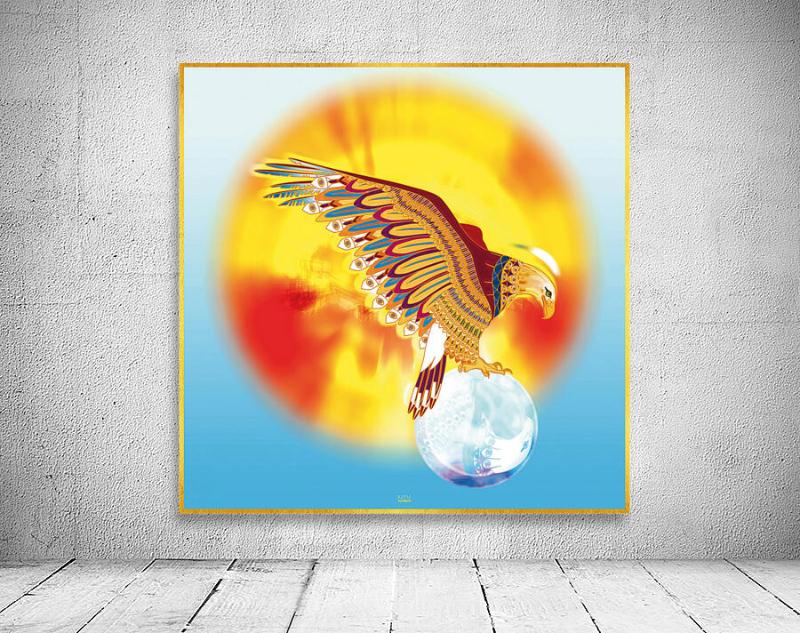 GOLDEN EAGLE LIGHT Wall Preview