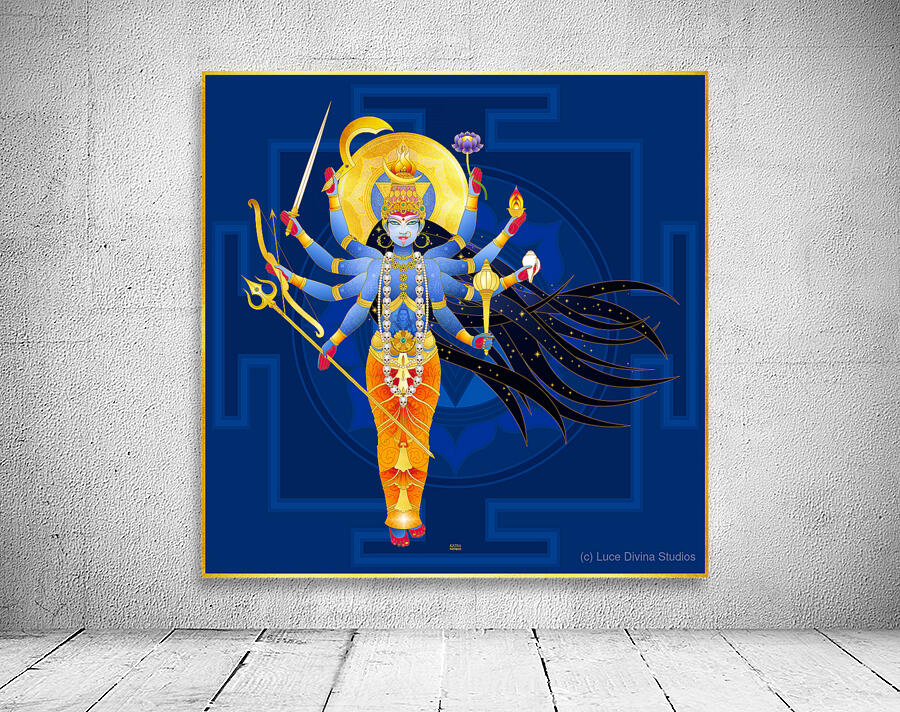 MAHA KALI BLU Wall Preview