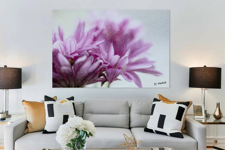 Enchanting Garden Flowers V by R Natale Photography