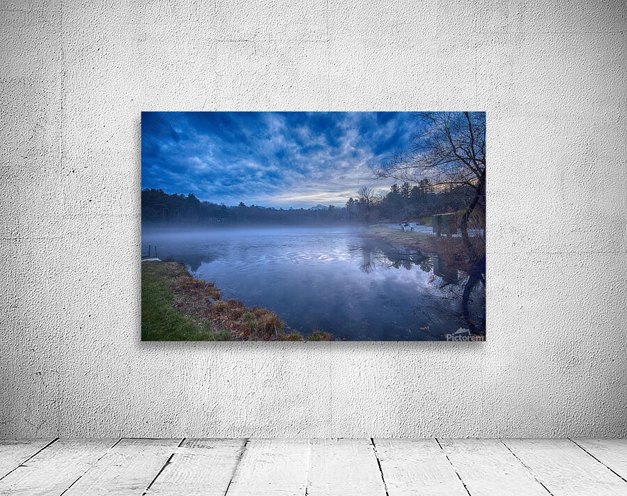 Mysterious Mist on the Pond Wall Preview