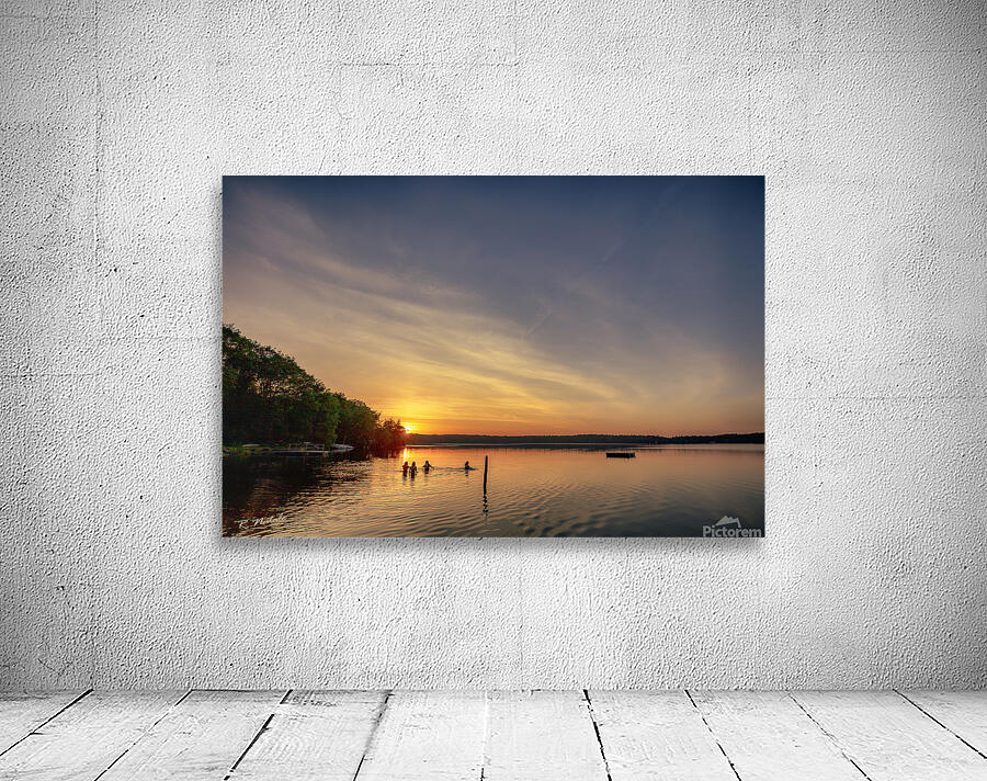 Glowing Harmony at Sunset Wall Preview